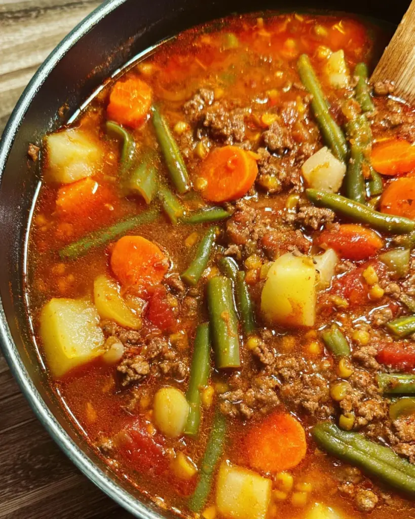Old Fashioned Vegetable Beef Soup