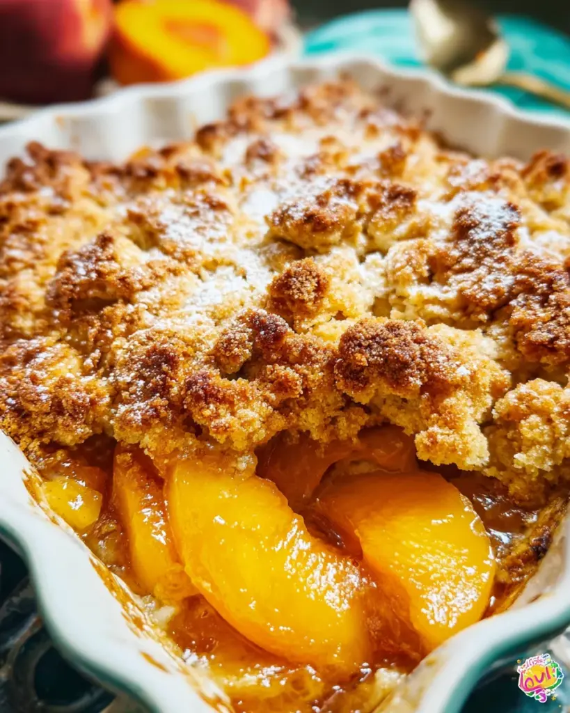 Peach Cobbler With Canned Peaches
