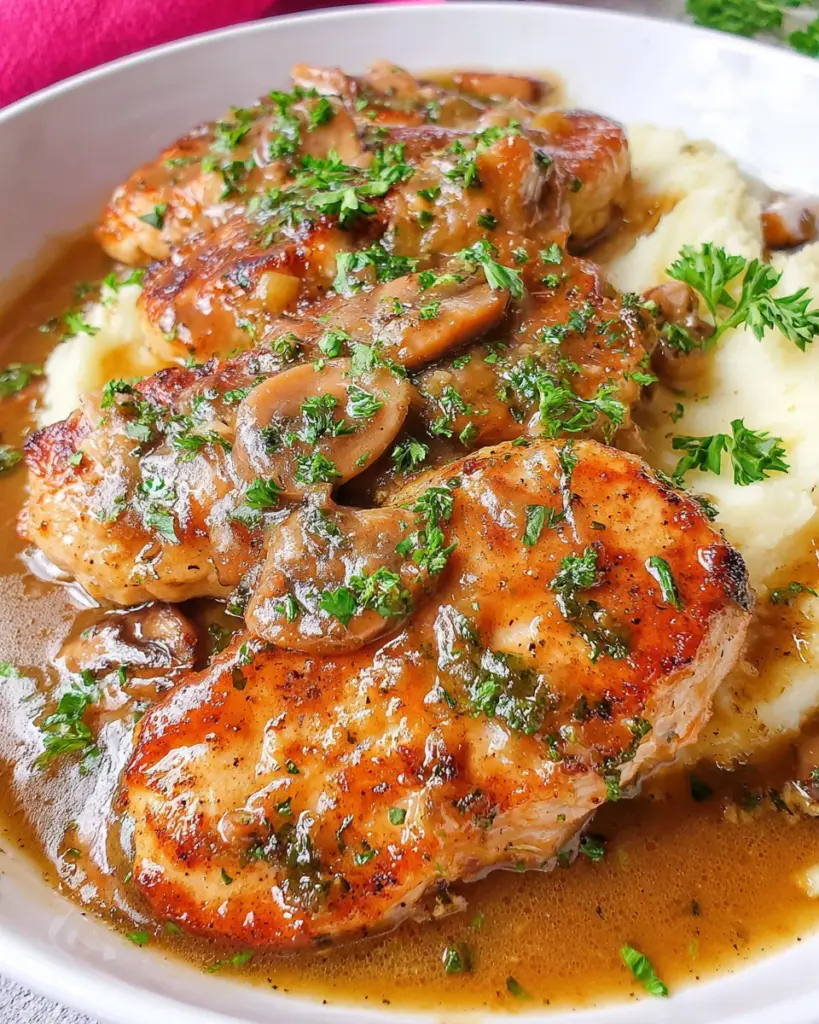 Smothered Turkey Chops
