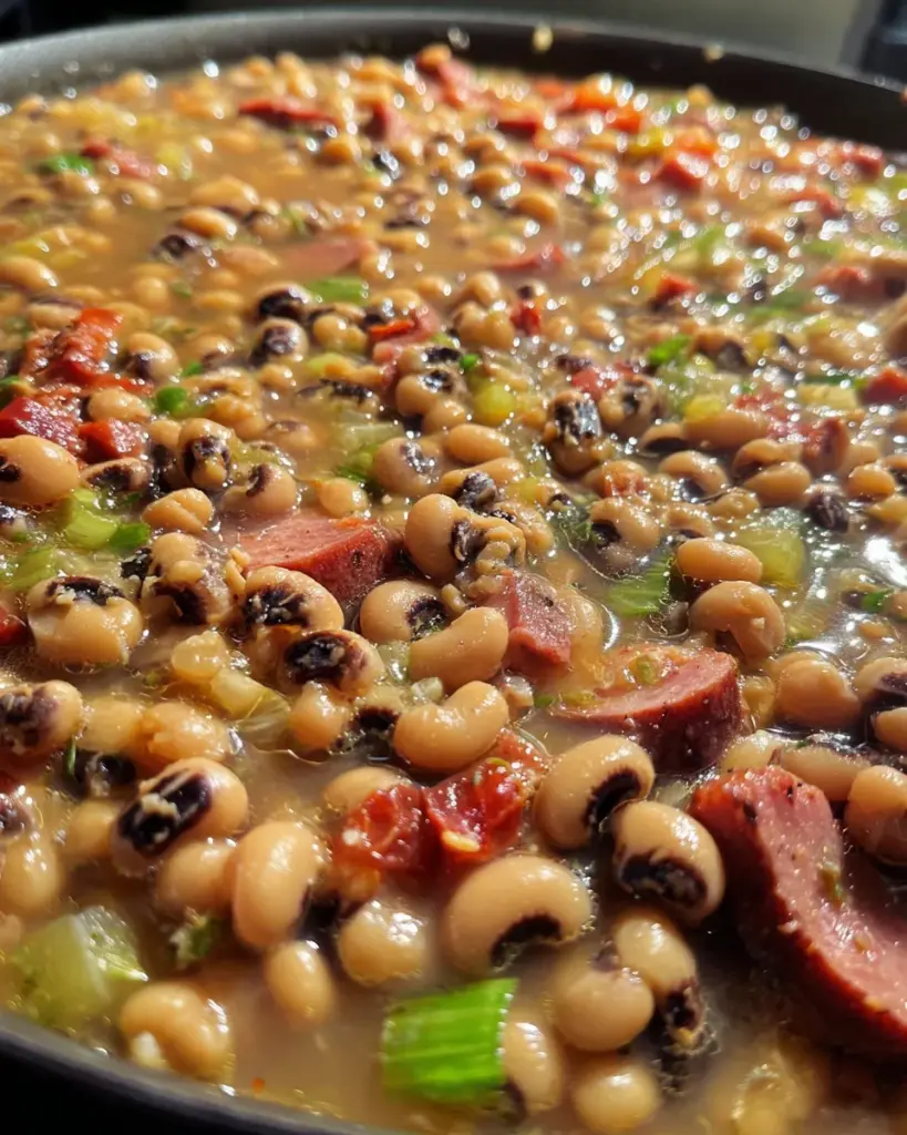 Southern Style Black Eyed Peas