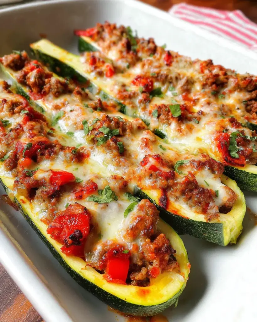 Stuffed Zucchini