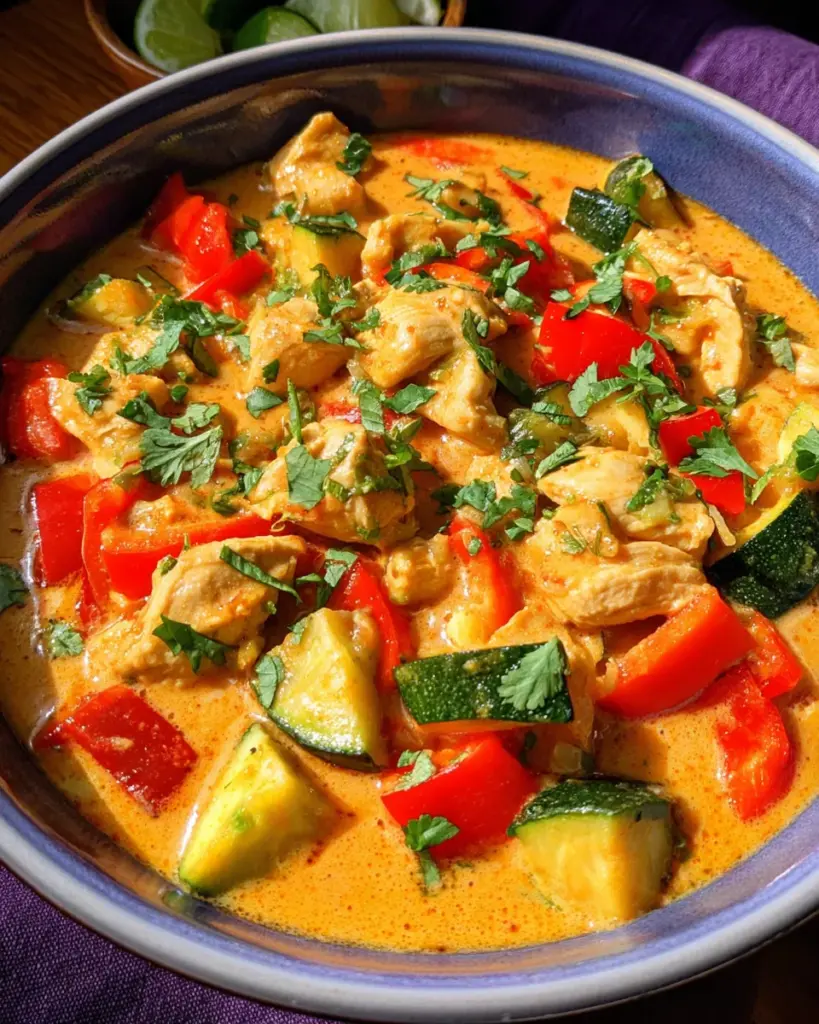Thai Red Curry Chicken