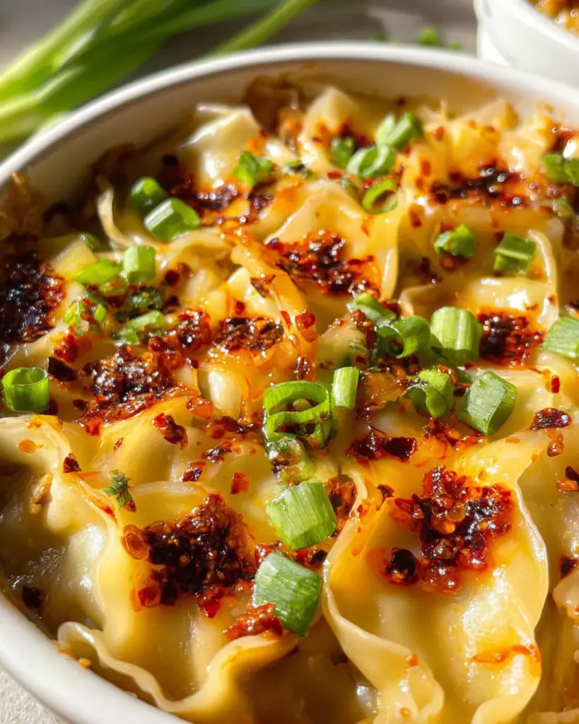 Viral Dumpling Lasagna