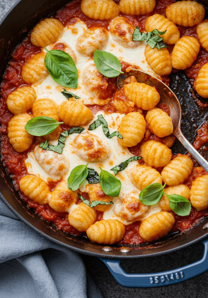 Easy Gnocchi and Tomato Bake
