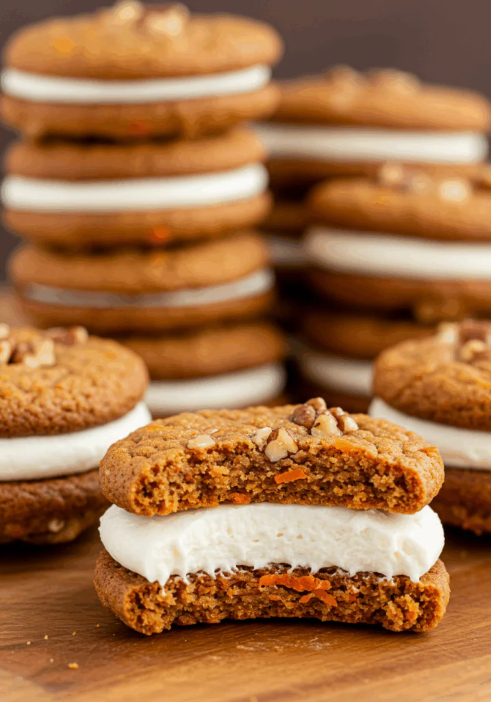 Carrot Cake Cheesecake Cookie