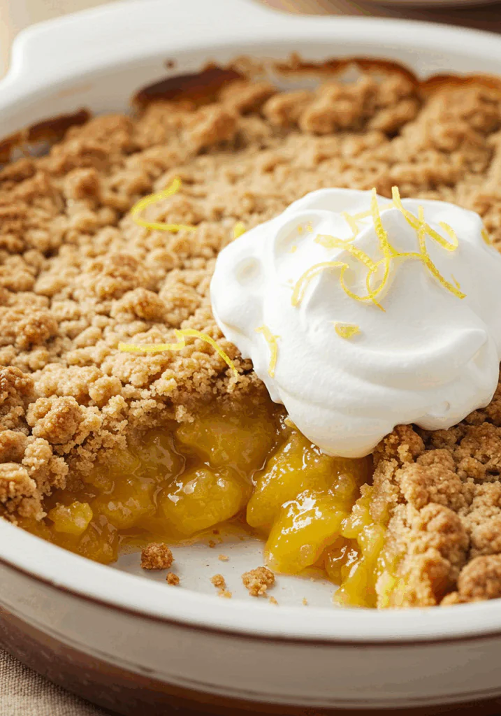 Magic Lemon Cobbler