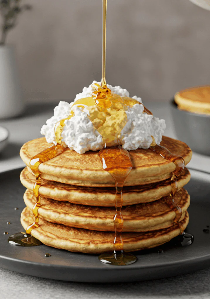 Keto Cottage Cheese Pancakes