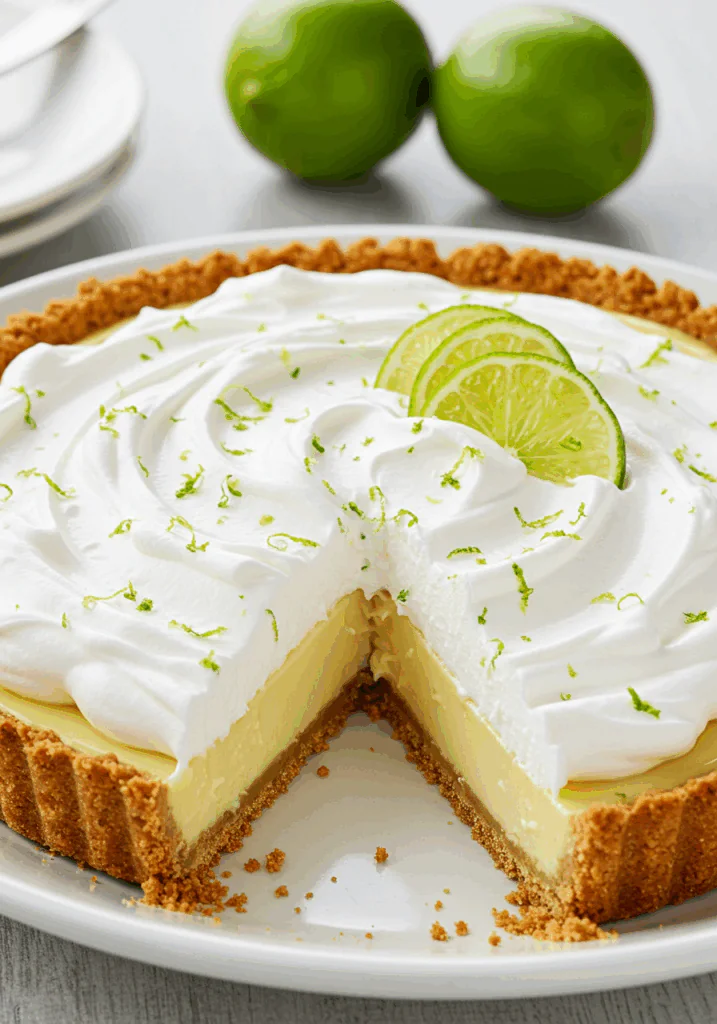 Triple Decker Key Lime Pie