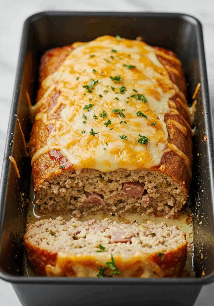Chicken Cordon Bleu Meatloaf