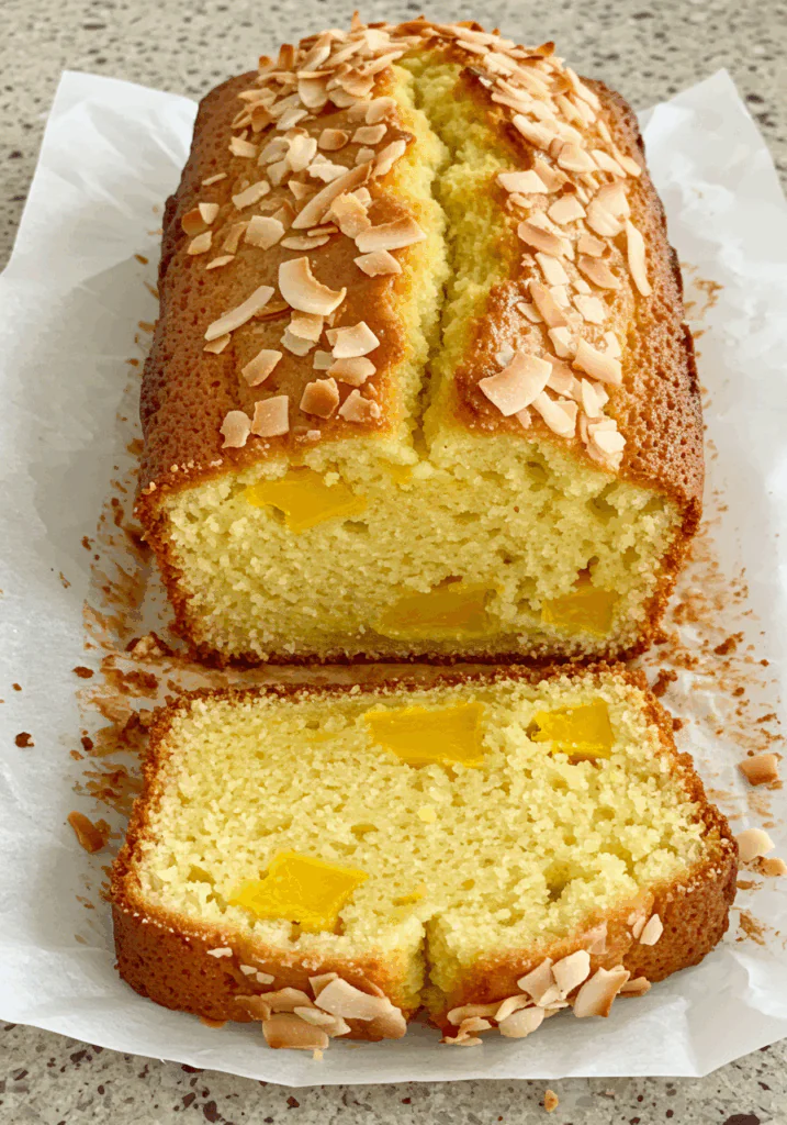 Coconut Pineapple Banana Bread