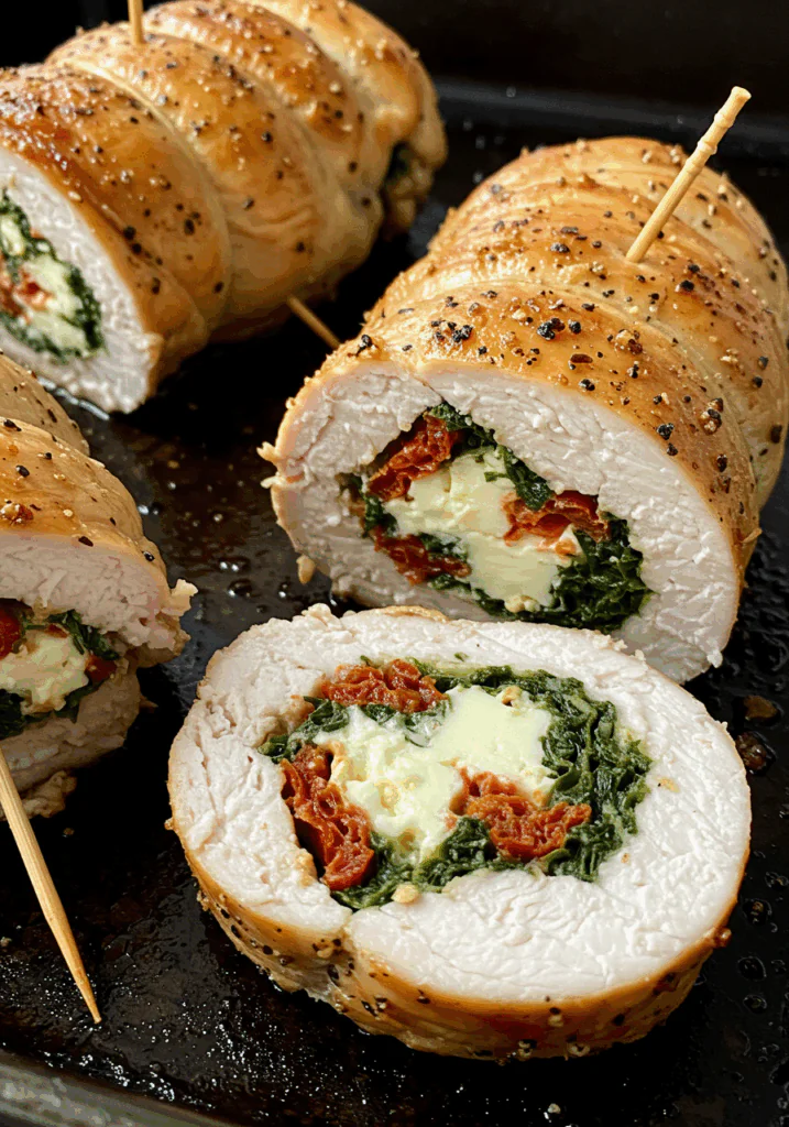 Mediterranean Stuffed Chicken Breasts