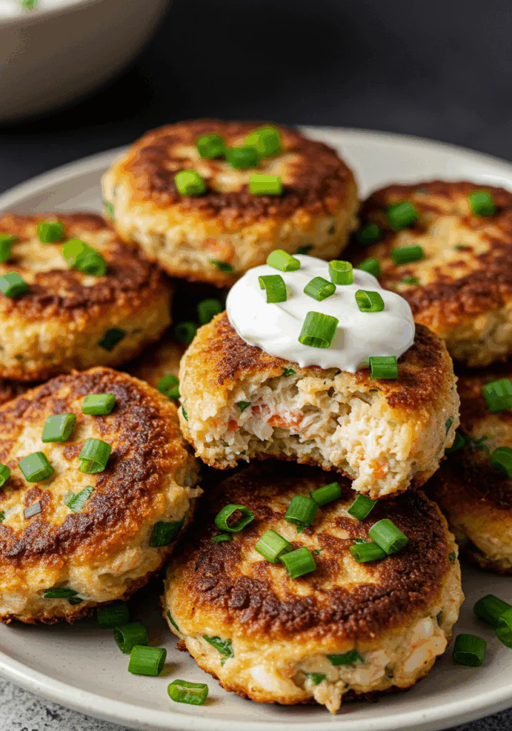 Crab and Shrimp Cakes