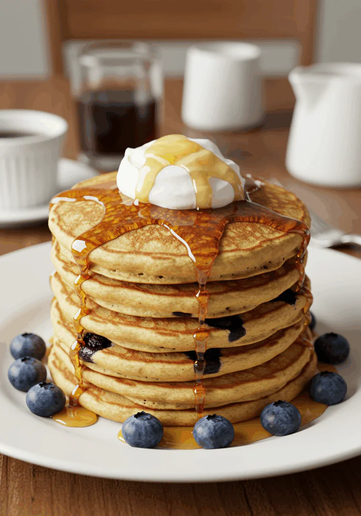 Buttermilk Blueberry Pancakes