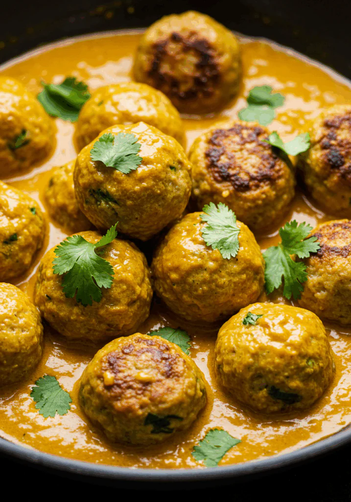 Coconut Chicken Meatballs