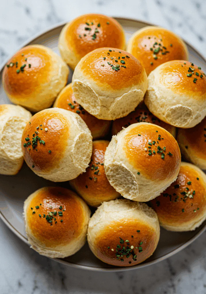 Quick Cottage Cheese Rolls