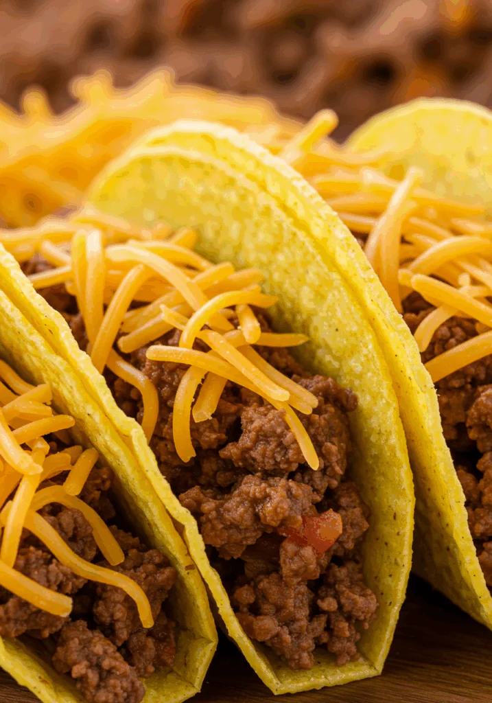 Crispy Baked Ground Beef Tacos