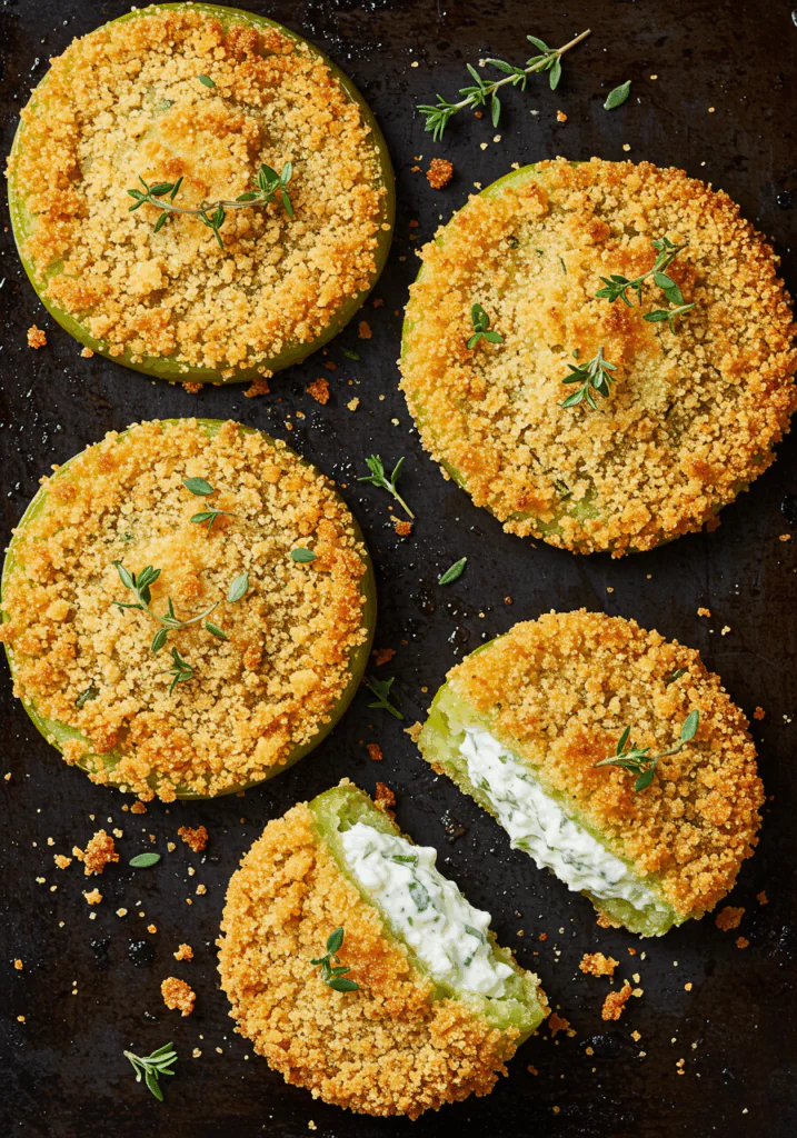 Air Fryer Fried Green Tomatoes