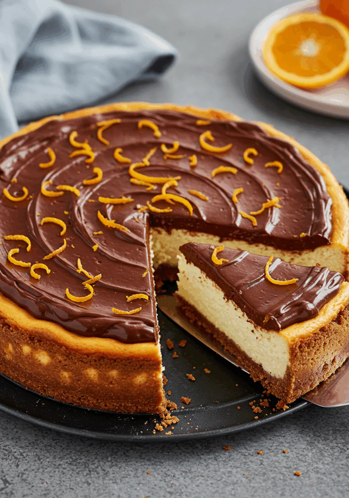 Chocolate Orange Cheesecake