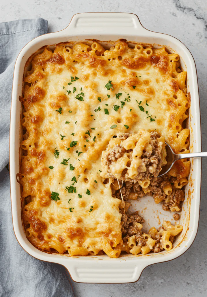 Cheeseburger Casserole