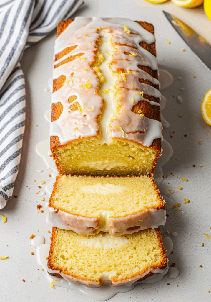 Moist Lemon Cream Cheese Bread