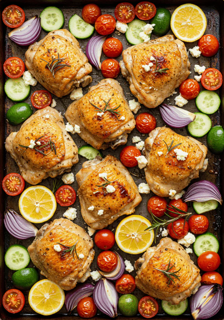 Greek Sheet Pan Chicken