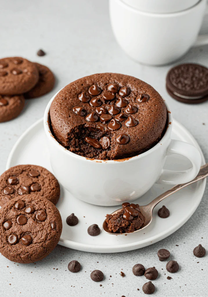 Chocolate Chip Mug Cake