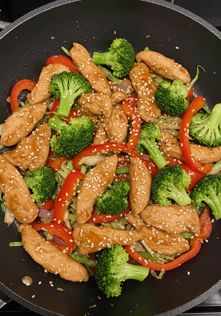 Chicken and Cabbage Stir Fry