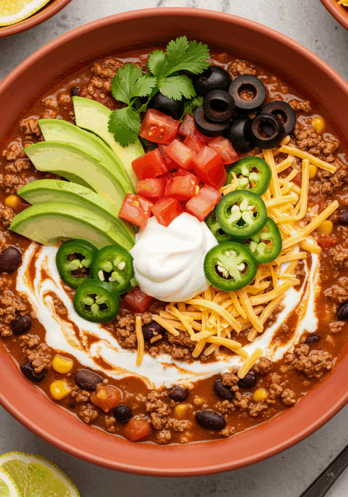 Slow Cooker Nacho Soup