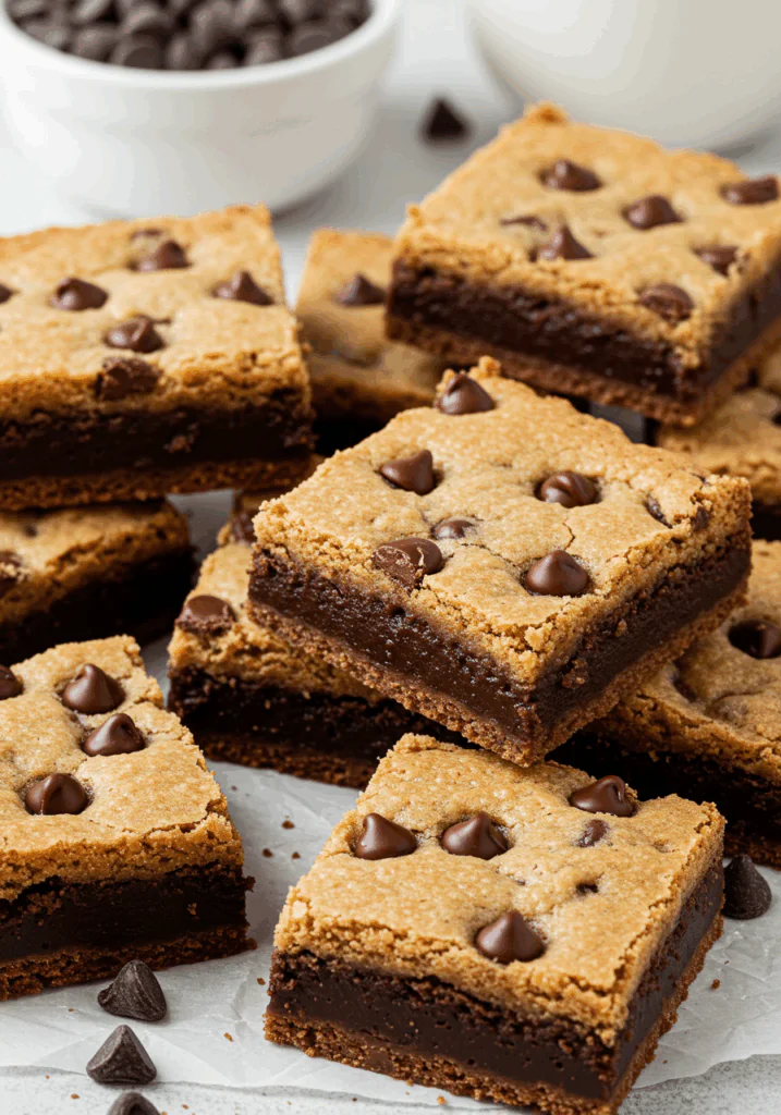 Cookie Dough Brownies