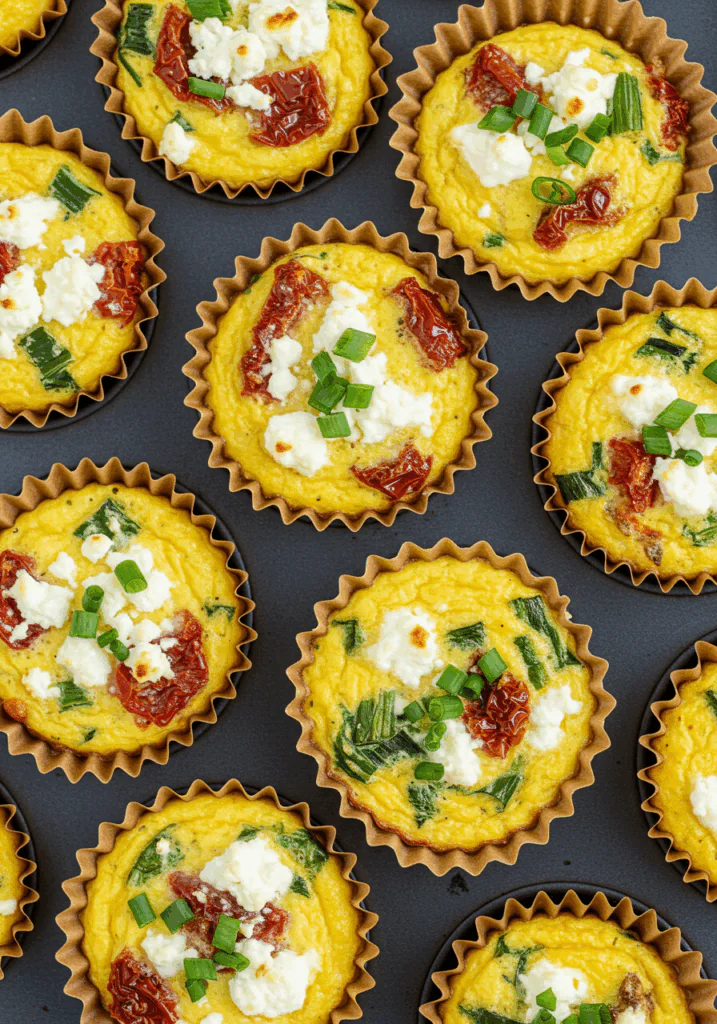 Fluffy Cottage Cheese Egg Muffins