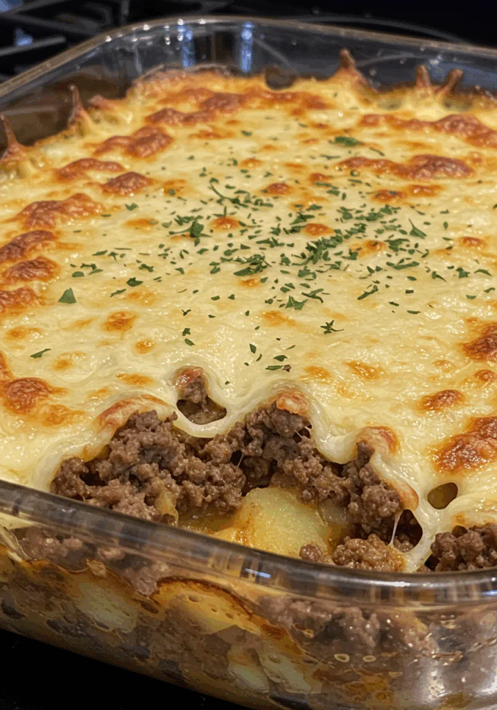 Amish Hamburger Steak Bake