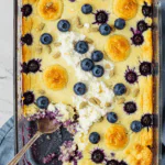 Blueberry Cottage Cheese Breakfast Bake