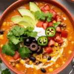 Slow Cooker Nacho Soup