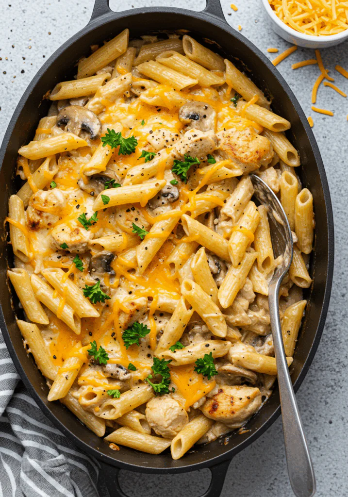 Crockpot Olive Garden Chicken Pasta