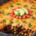 Taco Hashbrown Casserole