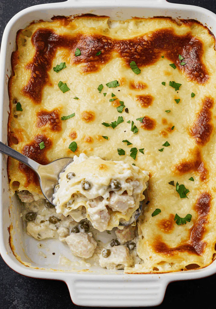 Chicken Alfredo Lasagna