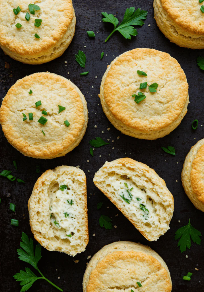 Herbed Cottage Cheese Biscuits