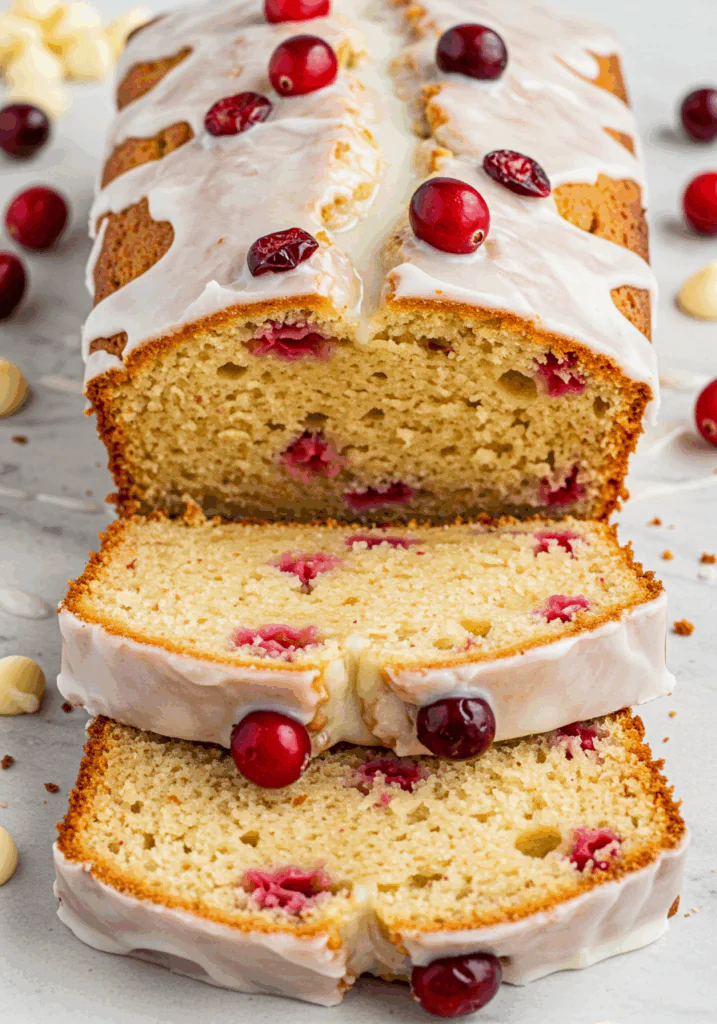 Cream Cheese Cranberry Loaf