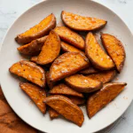 Cinnamon Maple Roasted Sweet Potatoes