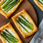 Asparagus Puff Pastry Tarts