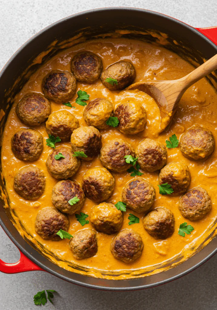 Crockpot Hawaiian Meatballs