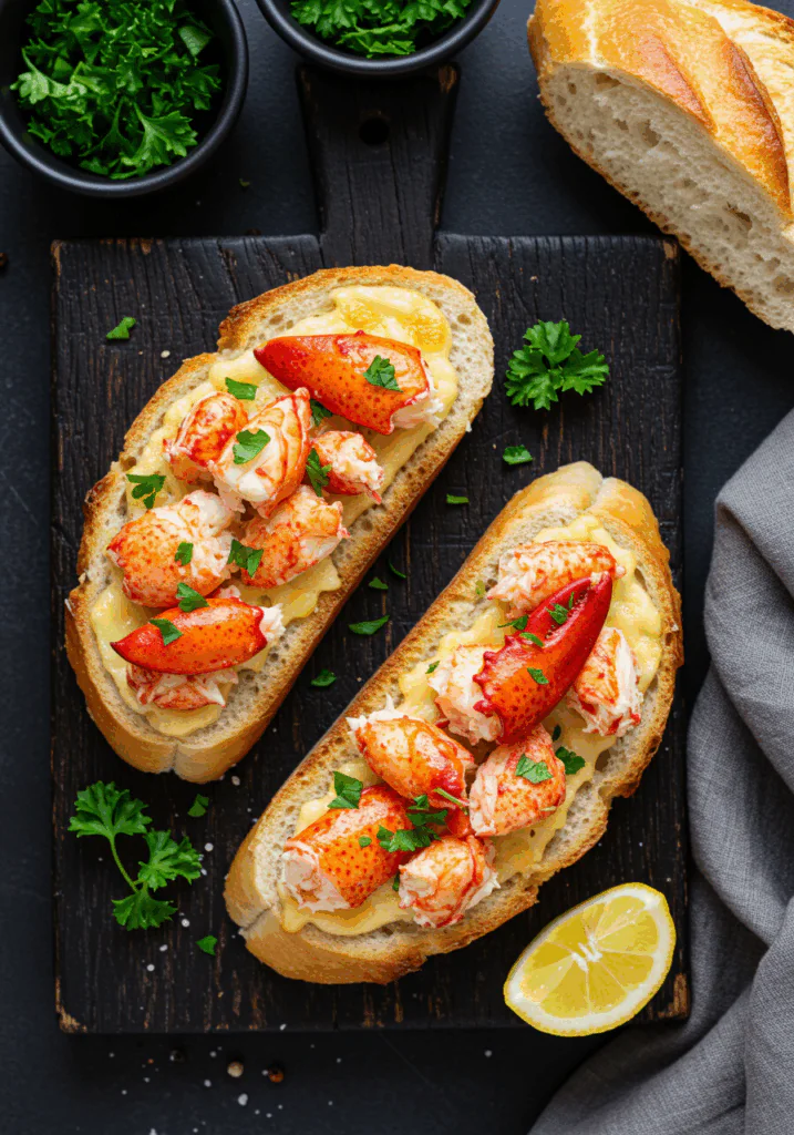 Garlic Butter Lobster Sourdough
