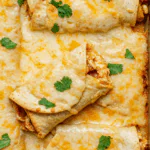 Baked Chicken Chimichangas