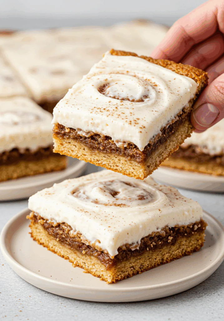 Cinnamon Roll Bliss Bars