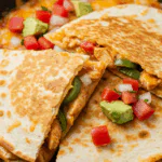 Chicken Fajitas Quesadillas