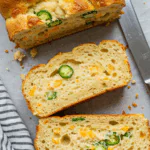 Garlic Herb Jalapeño Cheddar Bread