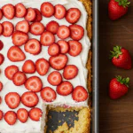 Slab Strawberry Shortcake