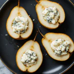 Elegant Blue Cheese Stuffed Pears