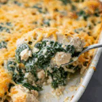 Chicken and Spinach Casserole with Cream Cheese