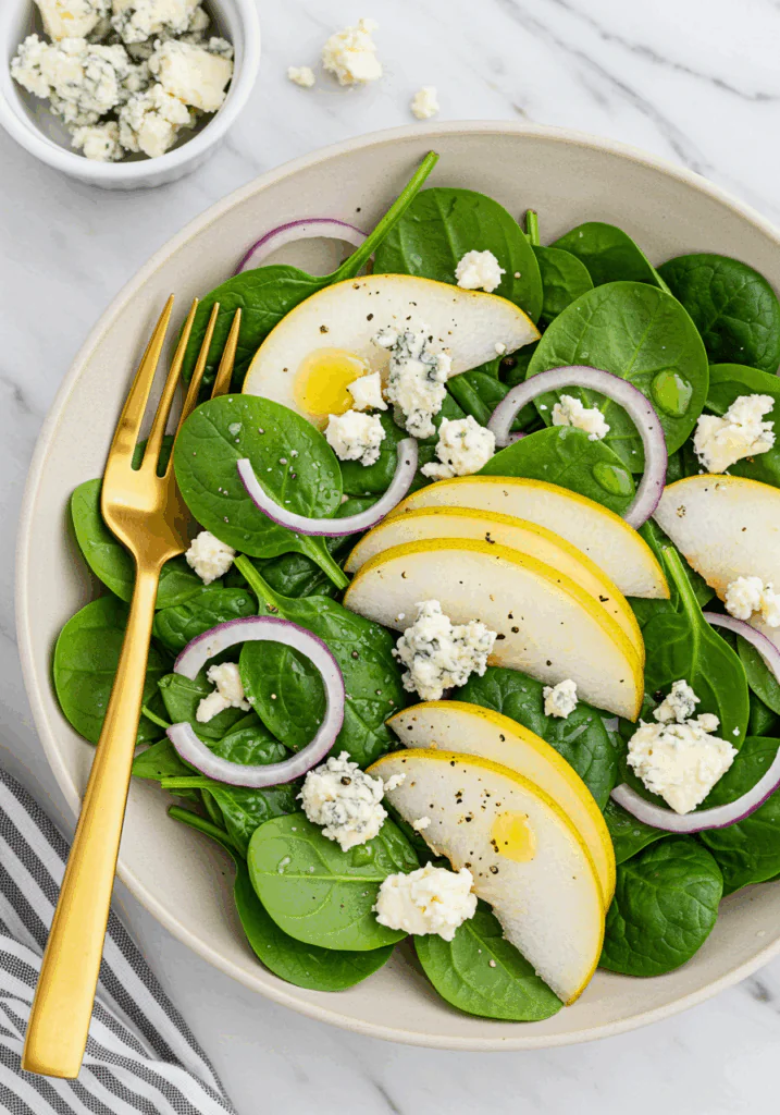 Barefoot Contessa Pear and Blue Cheese Salad